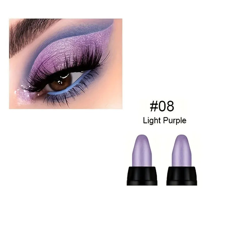 Eyeliner Pearlescent 16 Colores | Delineador Glitter Waterproof