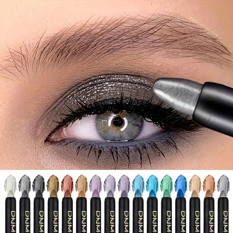 Eyeliner Pearlescent 16 Colores | Delineador Glitter Waterproof
