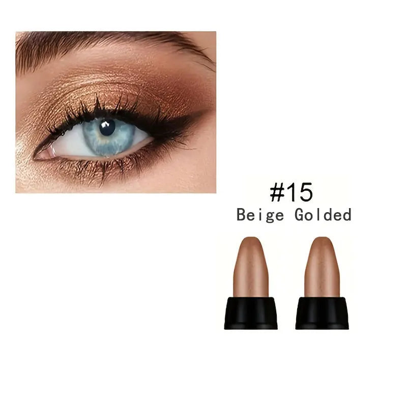 Eyeliner Pearlescent 16 Colores | Delineador Glitter Waterproof