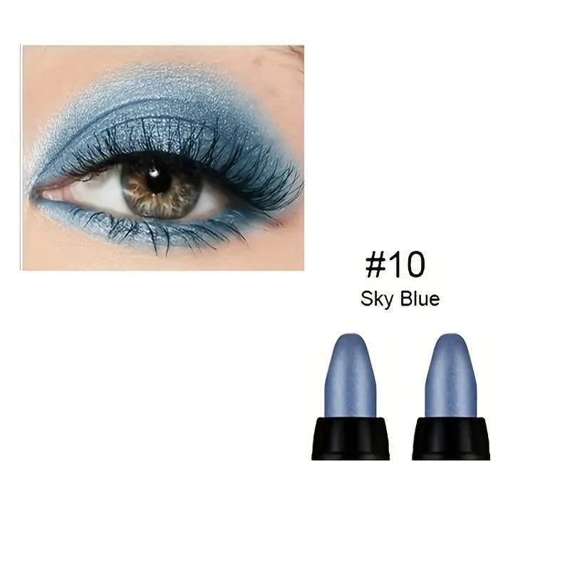 Eyeliner Pearlescent 16 Colores | Delineador Glitter Waterproof