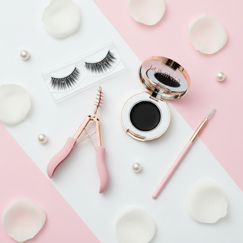 Aplicador magnético para pestañas Lunéa Lashes - flat lay